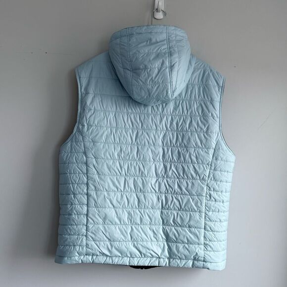 BOSS Camilo Gilet Reversible Waterproof Hooded Puffer Vest Golf Logo Size 36 R S - Picture 10 of 16